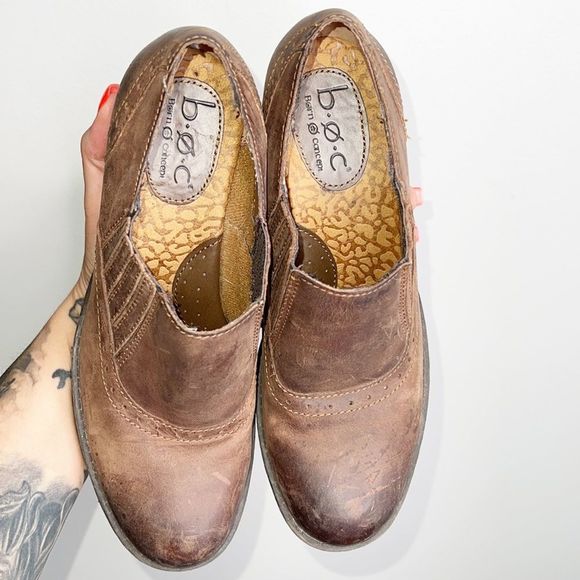 BORN Leather Western Booties - Picture 4 of 8